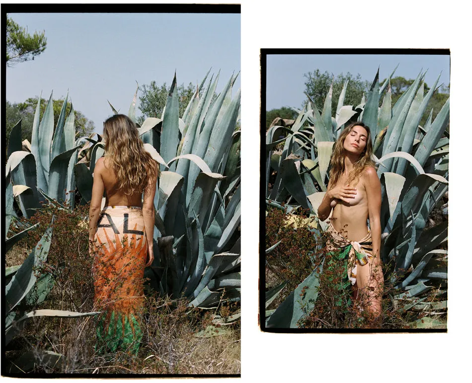 THE CALIFORNIA SUN - LARGE SARONG - ATLAS