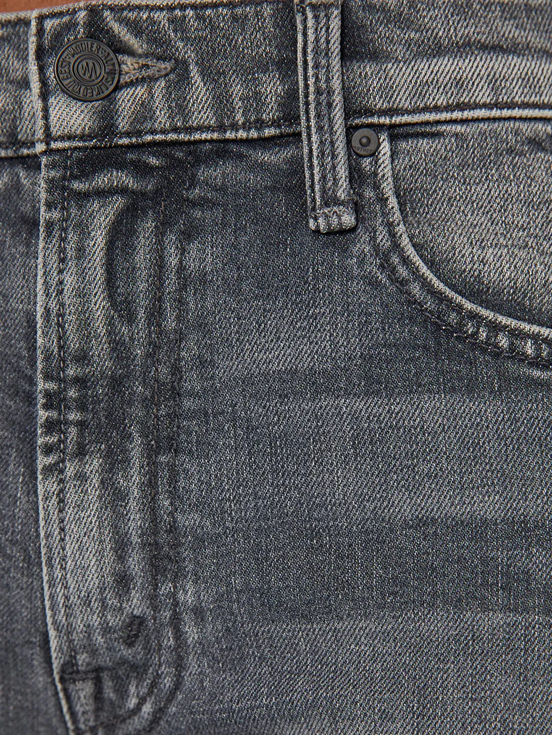 2025 FASHION TRENDS FOR WOMEN THE MID RISE RIDER SKIMP - OUTTA SIGHT - MOTHER DENIM