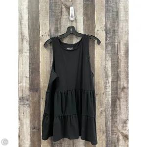 Top Sleeveless By Torrid In Black, Size: 3x