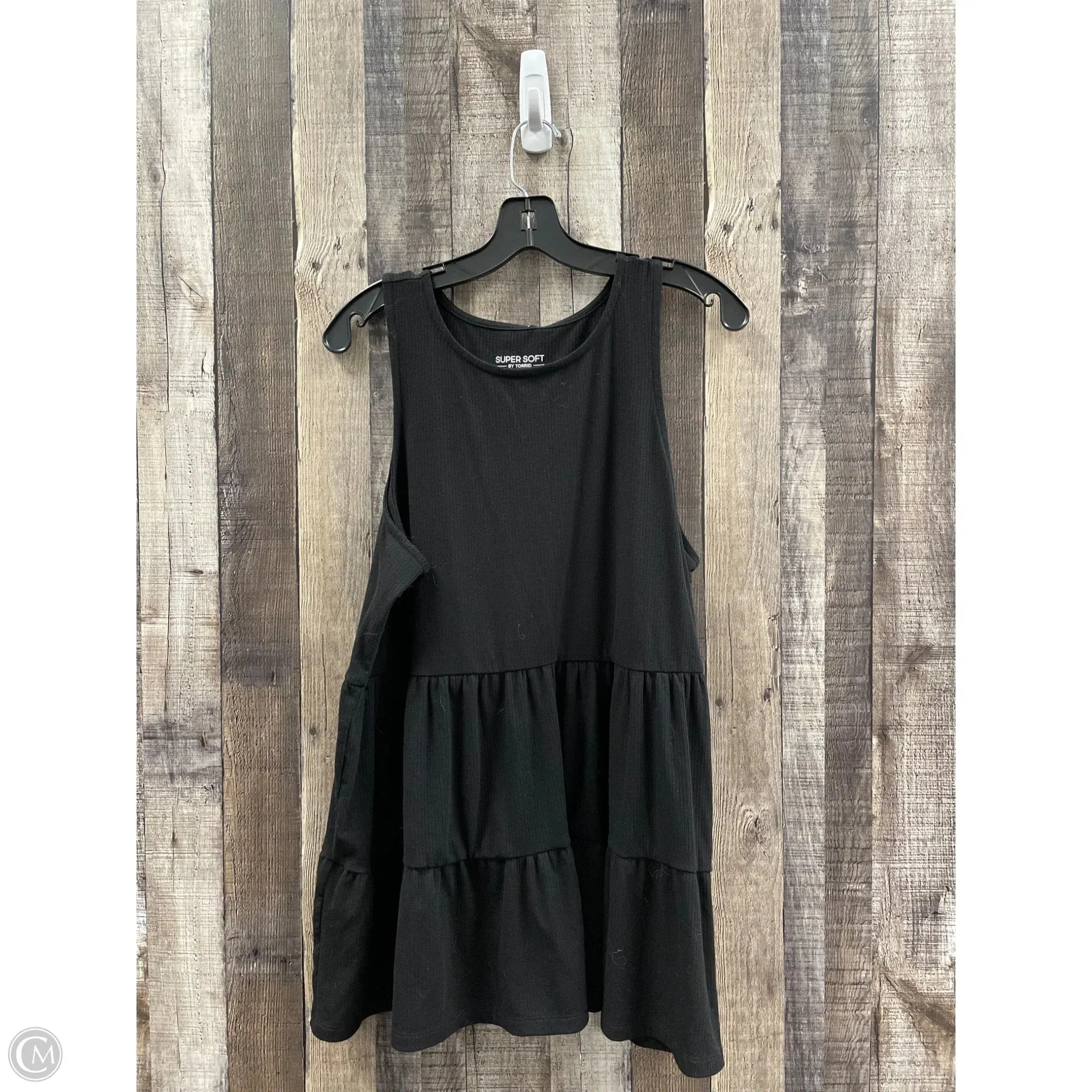 Top Sleeveless By Torrid In Black, Size: 3x