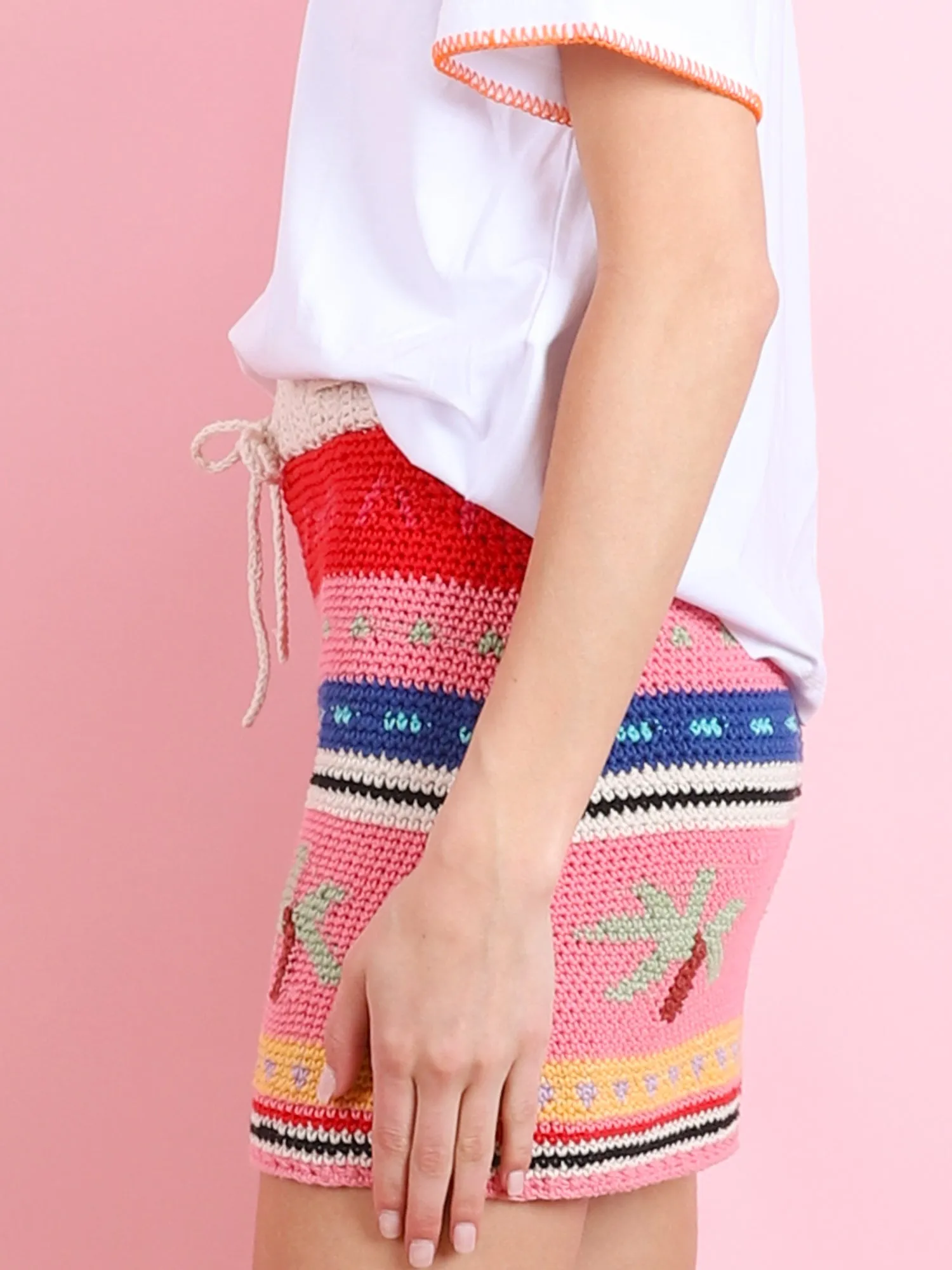 Tropical Mini Skirt