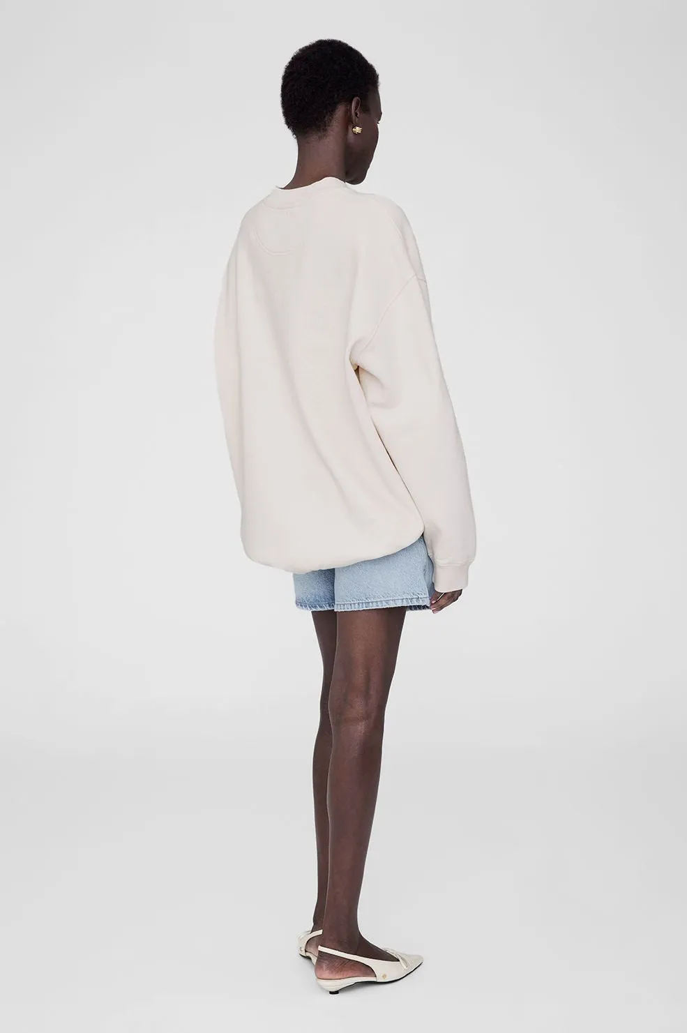 TYLER SWEATSHIRT - WASHED PEACH - ANINE BING