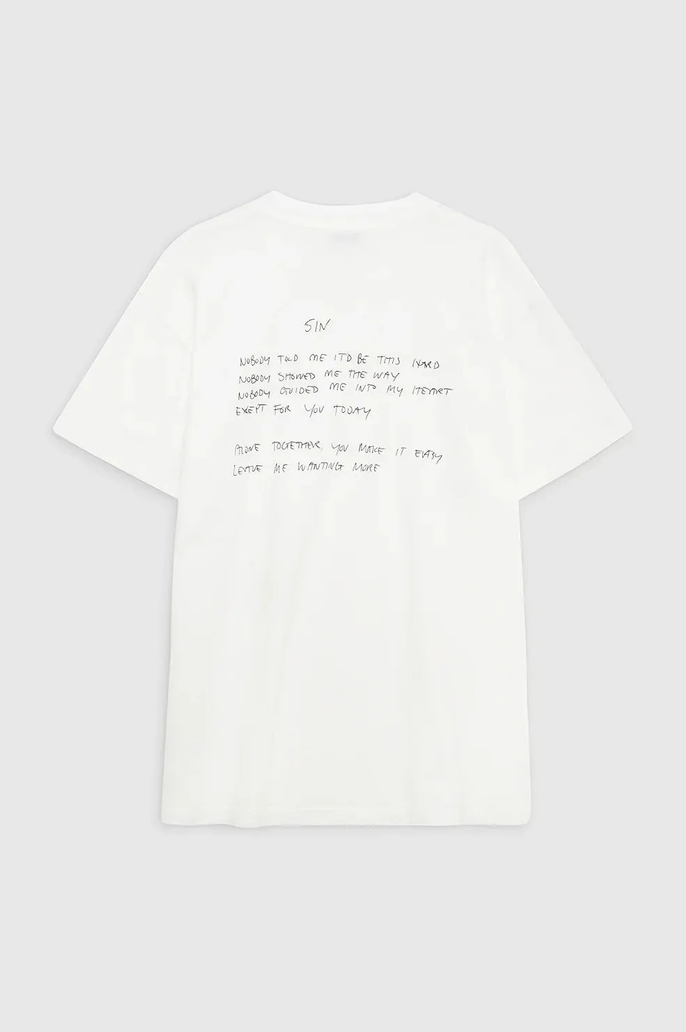 WALKER TEE LYRICS - IVORY - ANINE BING