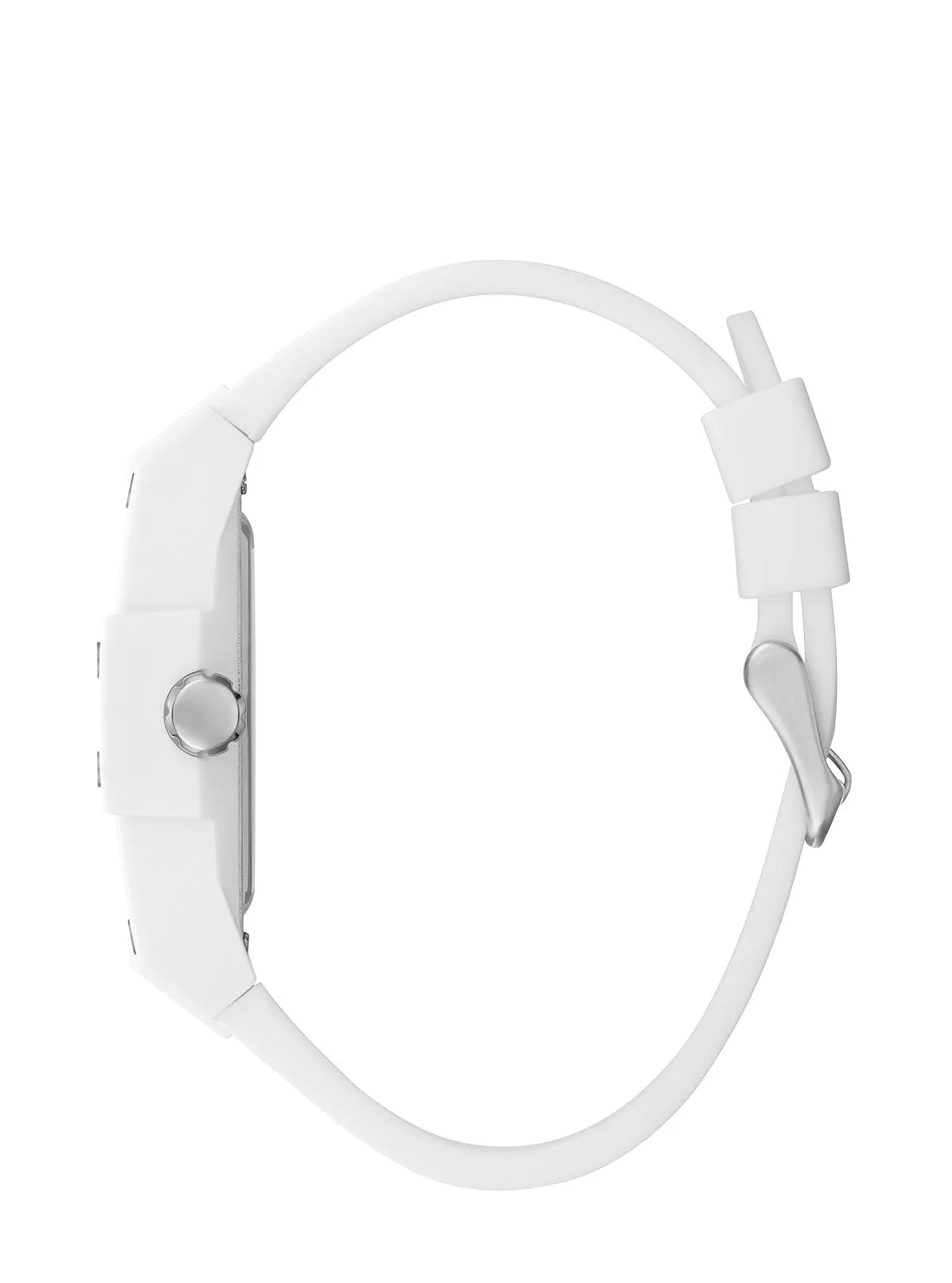 White Phoenix Silicone Watch Guess
