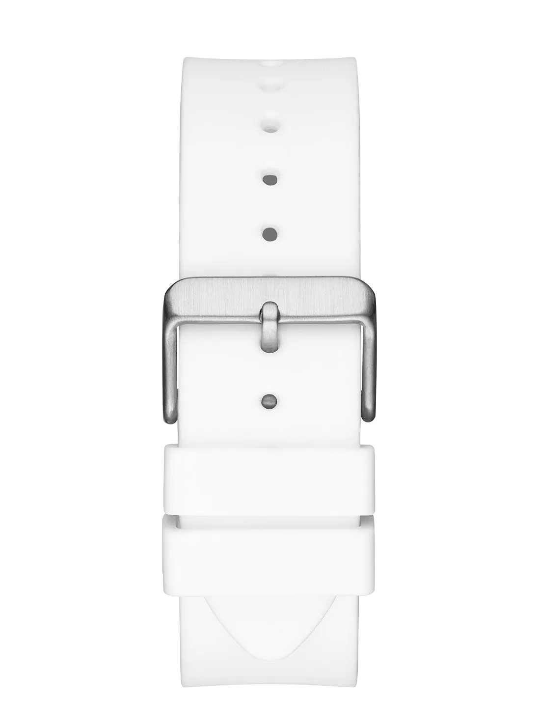White Phoenix Silicone Watch Guess